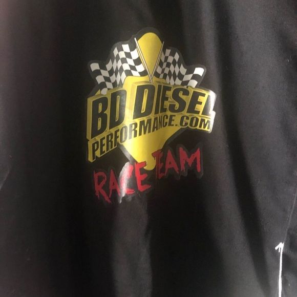Biz Collection black, red, & white BD Diesel Race Team collectible shirt 5XL NWT - Picture 3 of 5
